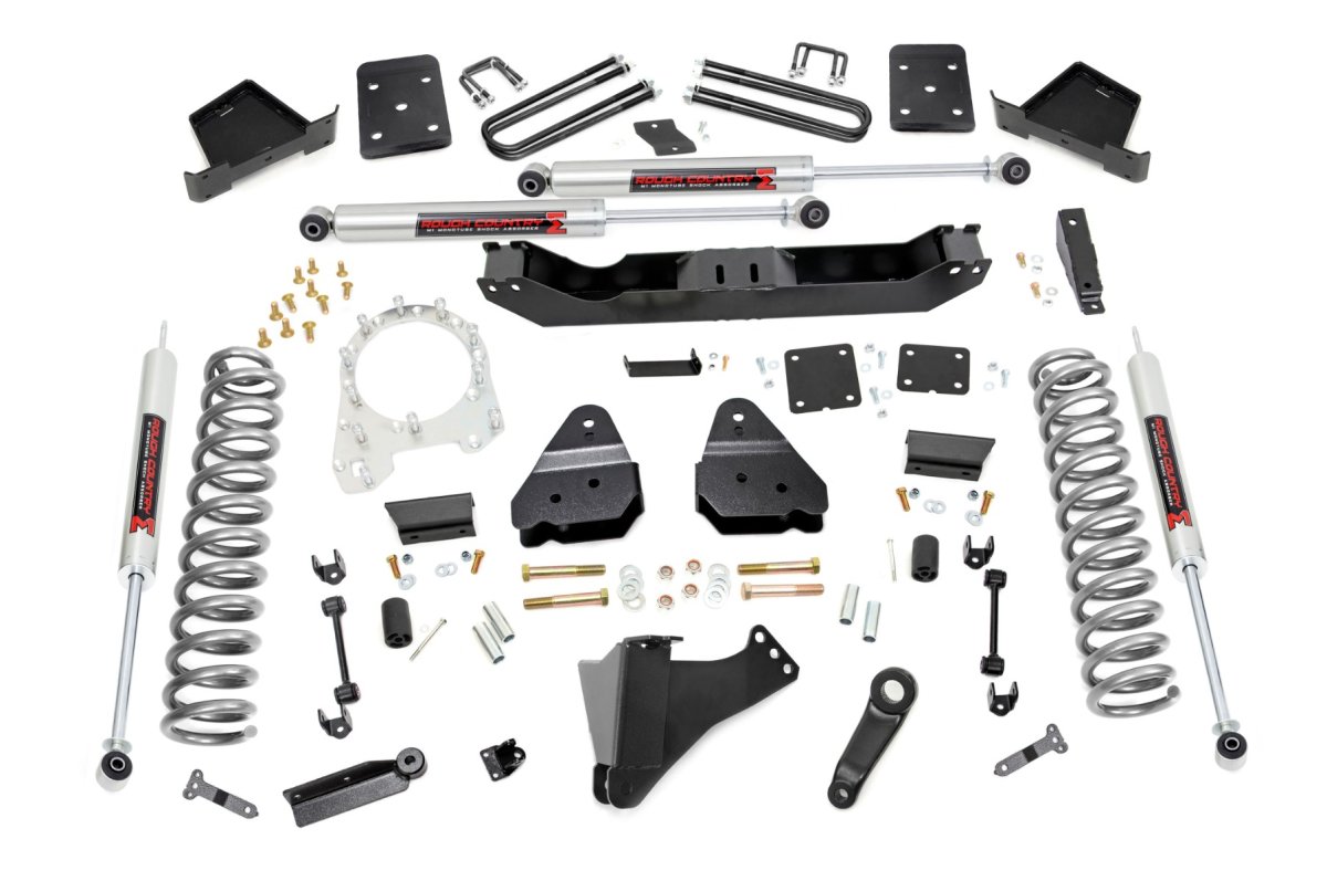 Ford F-350 Super Duty Suspension Lift Kit - Rough Country - 6 Inch | OVLDS | M1 - '17-'22